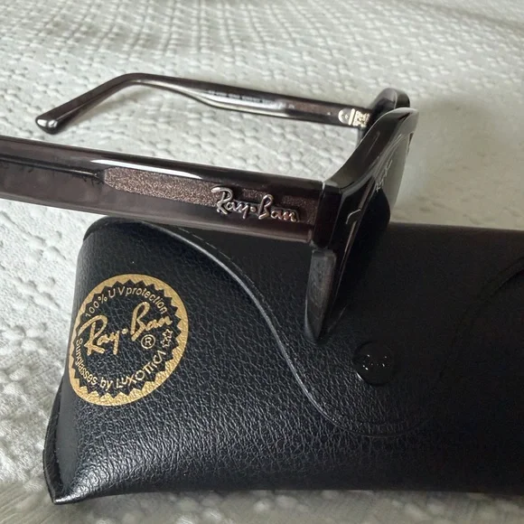Ray-Ban Gina 53mm Grey Frame Sunglasses with Gradient Smoke Lenses